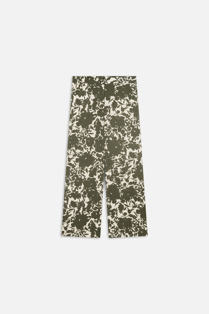 Pantalón Panda verde caqui mujer