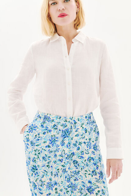 Jupe Jdiane bleu femme