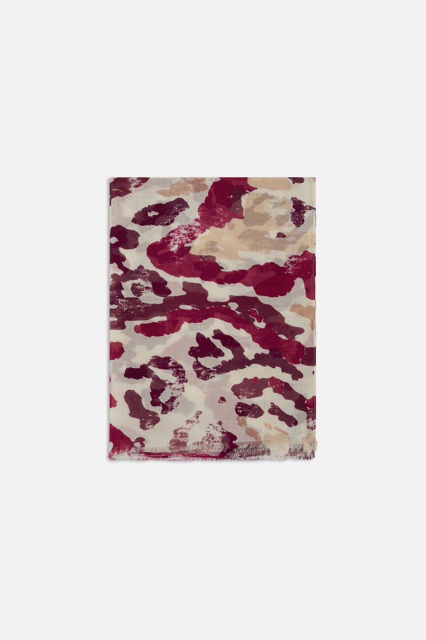 Foulard Leyline rose framboise femme