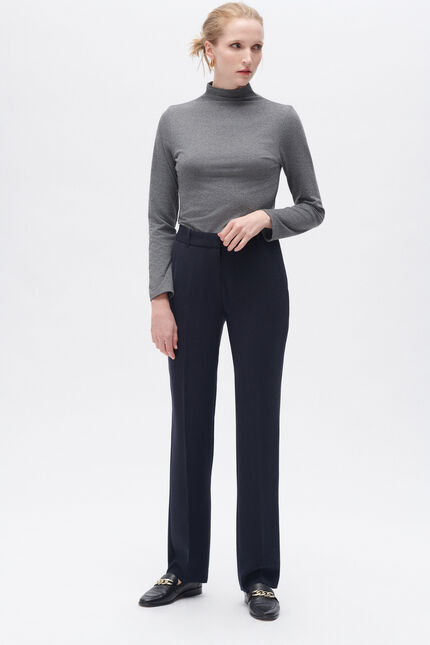 Broek Pclement marineblauw vrouw