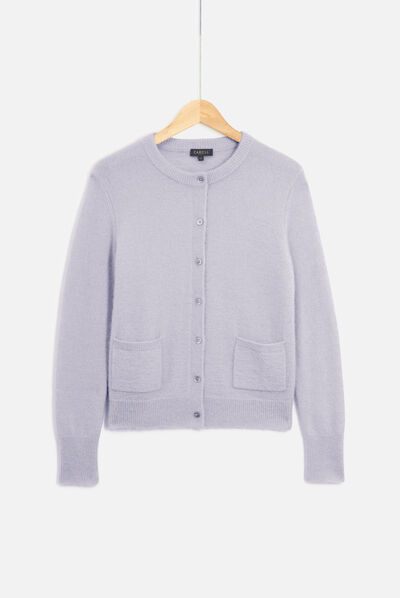 gilet dimitri parme femme