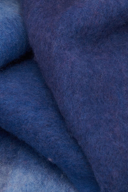 Echarpe louison bleu roi femme