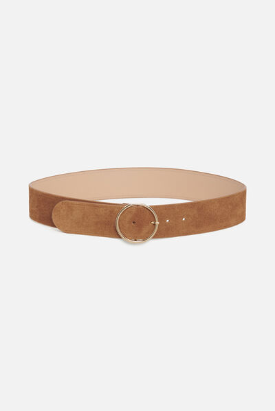 ceinture clara camel femme