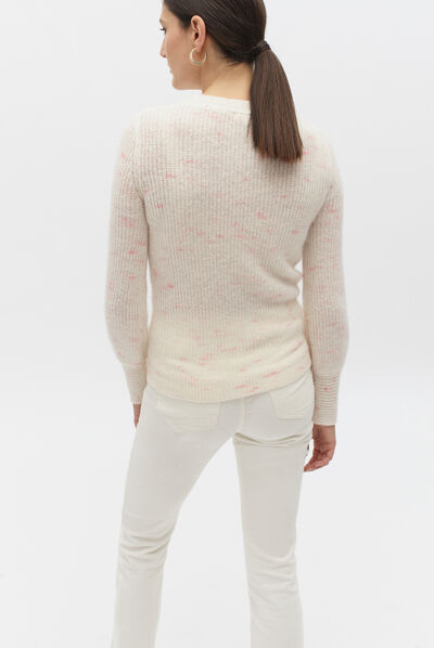 pull polina ivoire femme