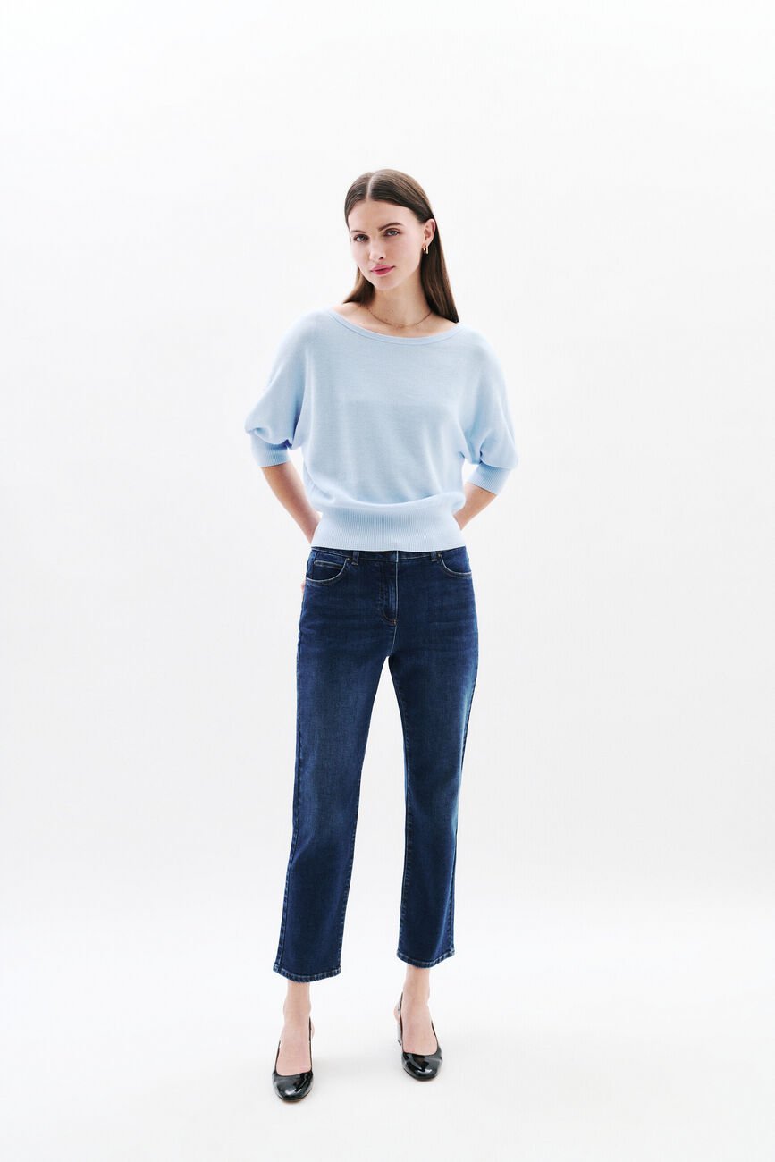 Pantaloni Pop2 denim stone donna