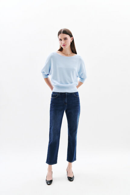 Pantalon Pop2 denim stone femme