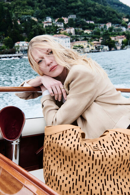 Sac Sachalia taupe femme