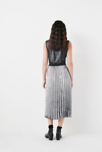 jupe joe2 gris argent femme Jupe joe2 gris argent femme