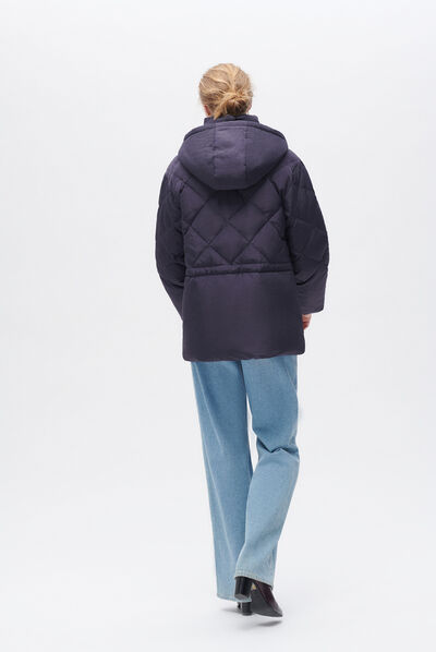 Doudoune gloria bleu marine femme
