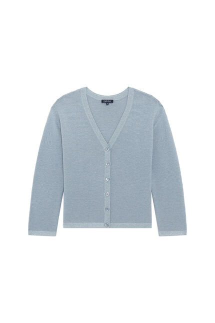 Gilet Mleonard bleu ciel femme