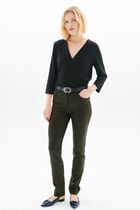 Pbradley trousers khaki green woman