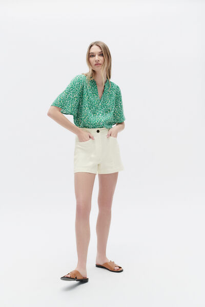 Short phoenix ecru femme