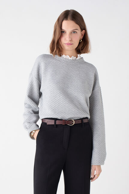 T-shirt Tsweet gris femme