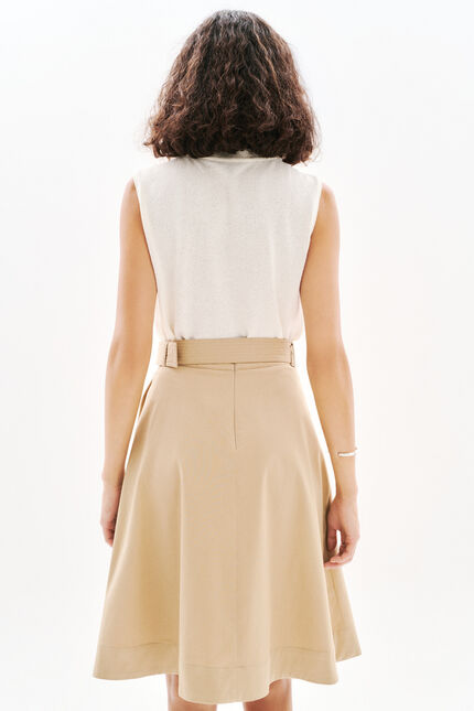 Jupinette rok taupe vrouw
