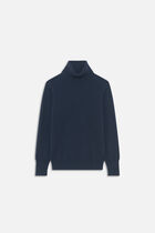 Dylan b 100% cashmere sweater navy blue woman