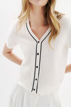 Mfrances vest ecru woman