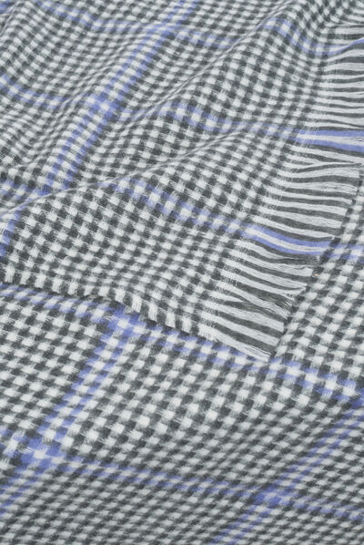 echarpe vera bleu roi femme