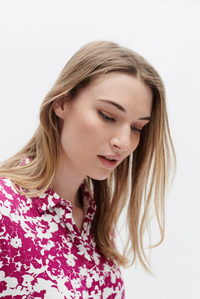 Tee-shirt isabella violet femme