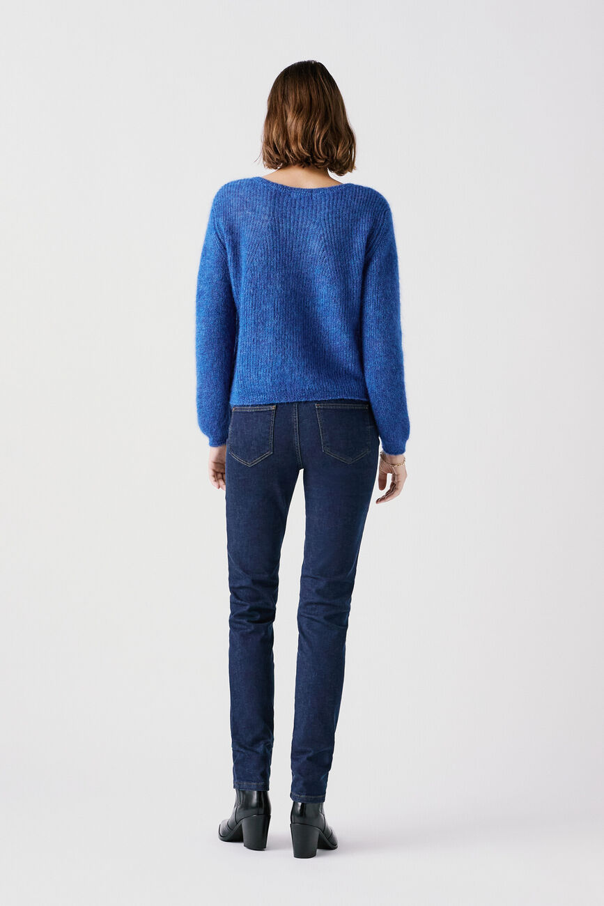 Gilet Mlennon bleu roi femme