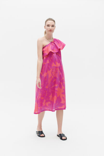 Robe rmichelle rose femme