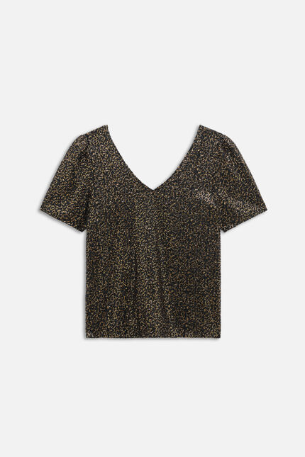 T-shirt talex couleur cuivre femme
