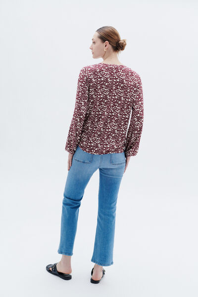 T-shirt timothee ecru femme