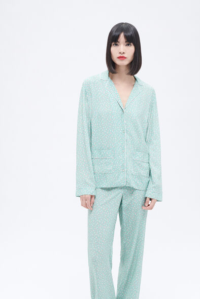 pyjama axel vert clair femme Pyjama axel vert clair femme
