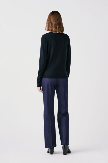 Pull mpaola noir femme