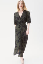 Relisa dress khaki green woman