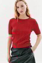 Mjim sweater red woman