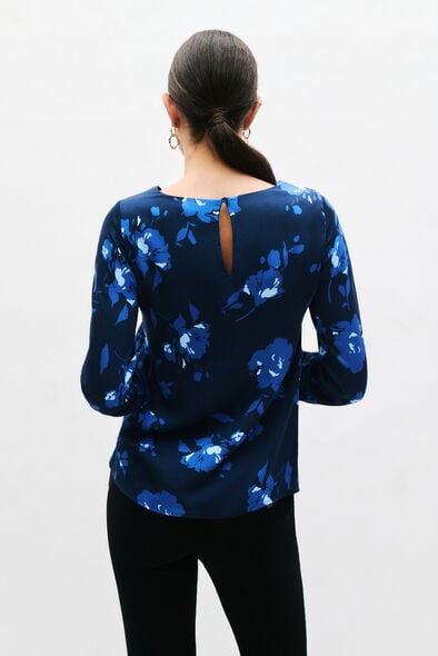blouse lena bleu marine femme Blouse Lena bleu marine femme