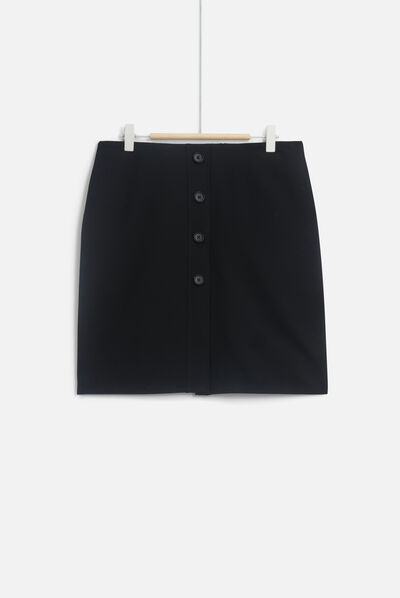 jupe zazou noir femme