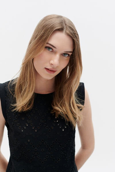 T-shirt tabora noir femme