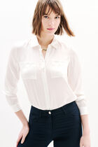 Mason cropped pants navy blue woman