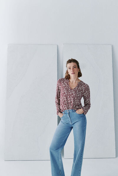 T-shirt timothee ecru femme