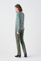 Timothee t-shirt dark green woman