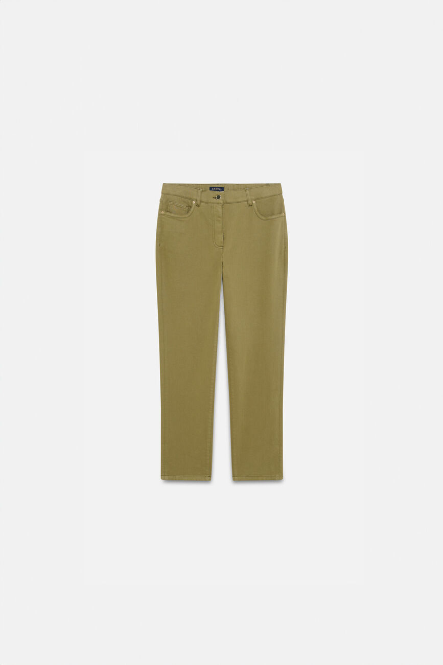 Pantalon poppa 2 vert femme