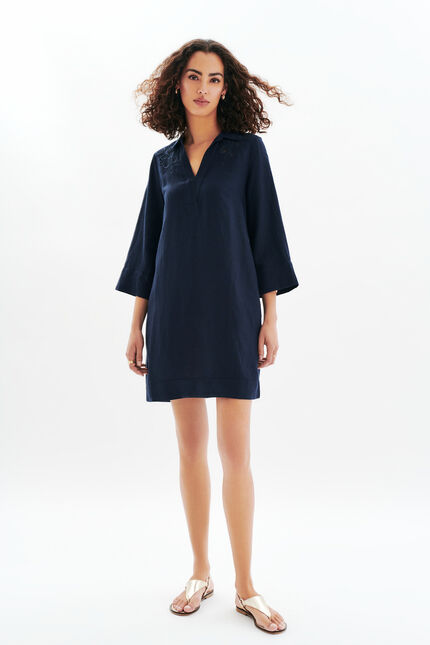 Robe Rvanina bleu marine femme