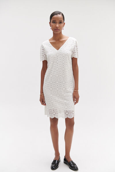 robe lulu ivoire femme