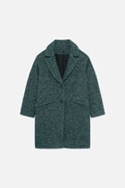 Grissini coat teal woman