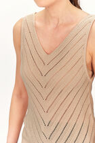 manel jumper beige woman