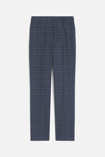 Pantalon pierre bleu femme