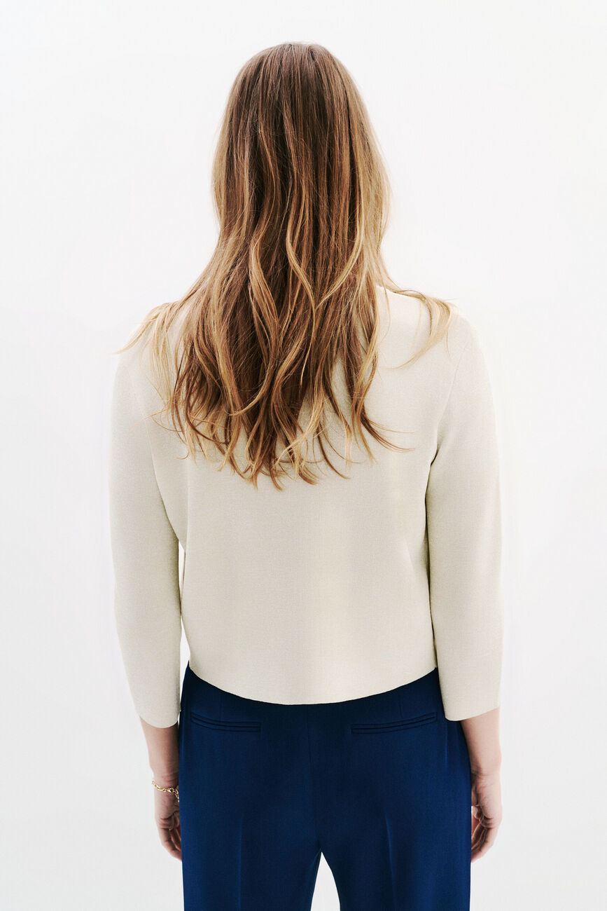 Boléro Mlaura creme femme