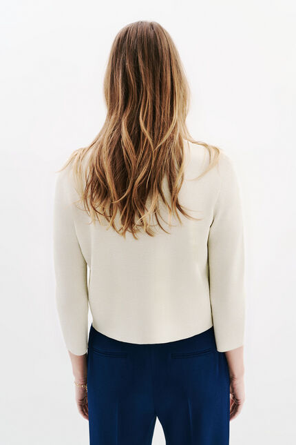Bolero Mlaura crema mujer