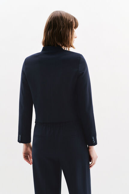 Chaqueta Viaduc azul marino mujer