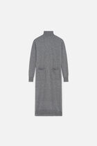 Rnora dress made in Italy grey woman