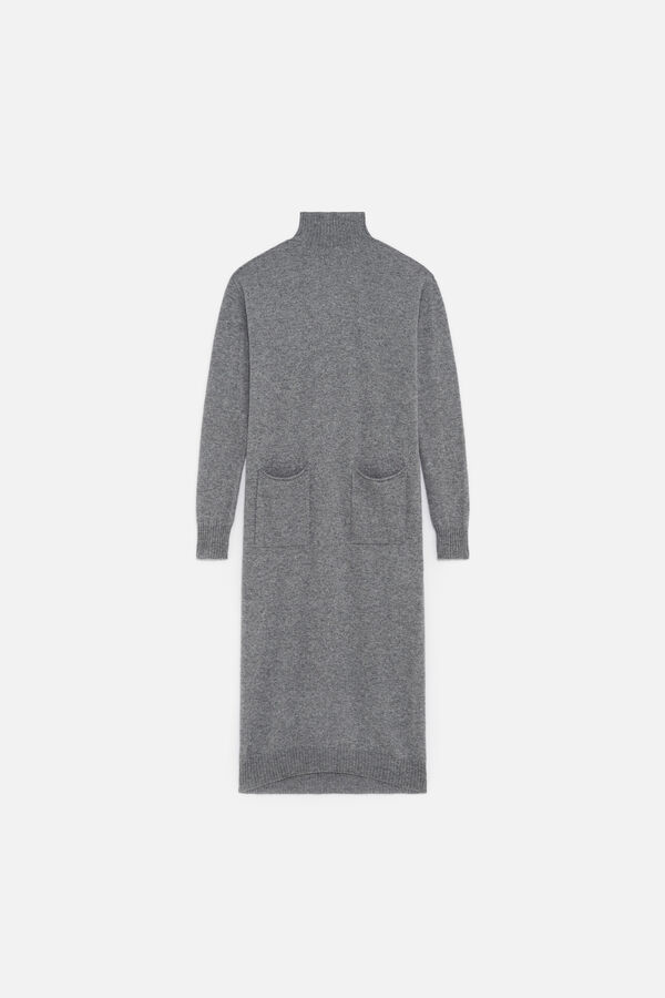 Jurk Rnora made in Italy grijs vrouw
