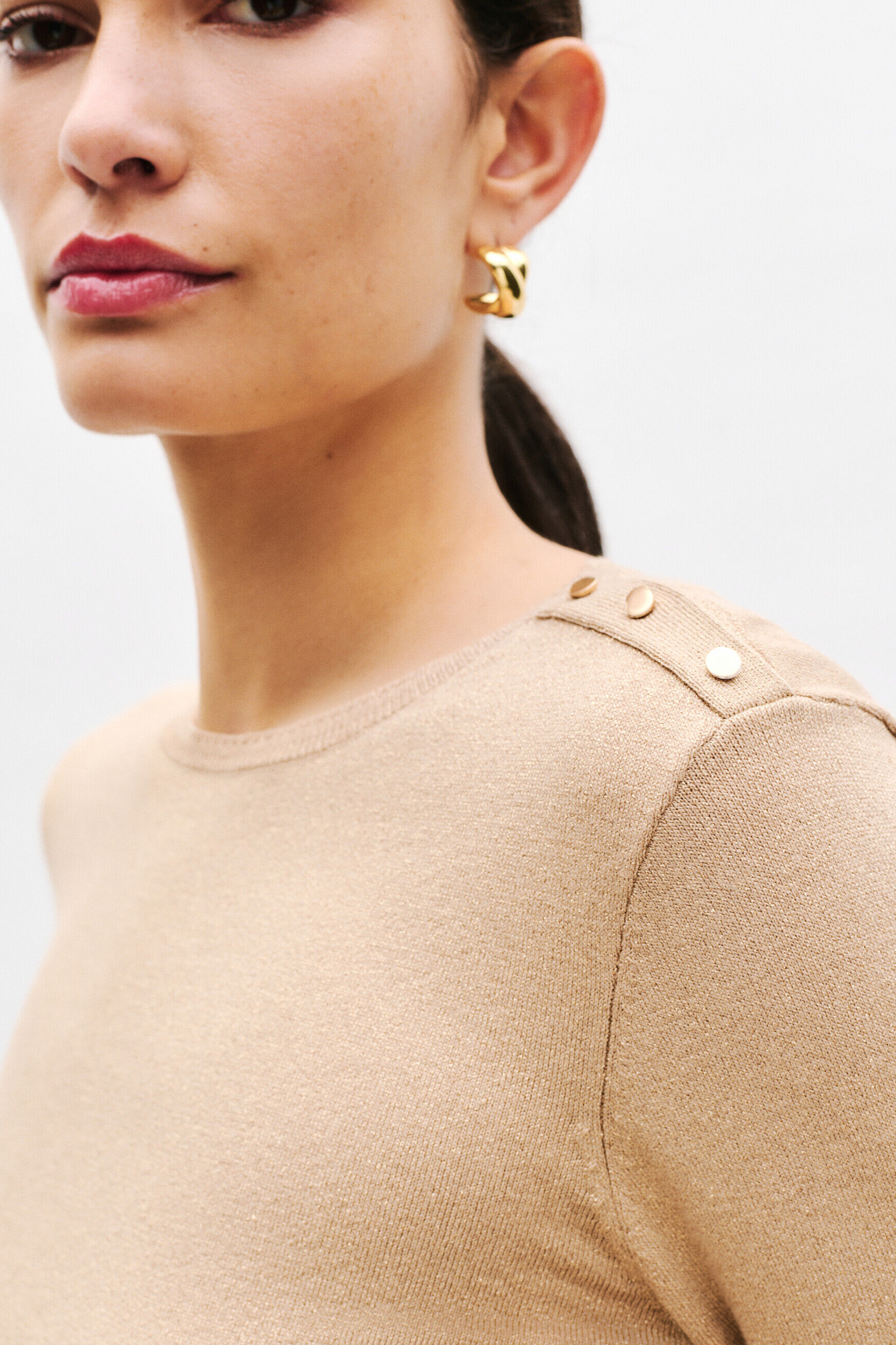 Pull Minnet sable femme