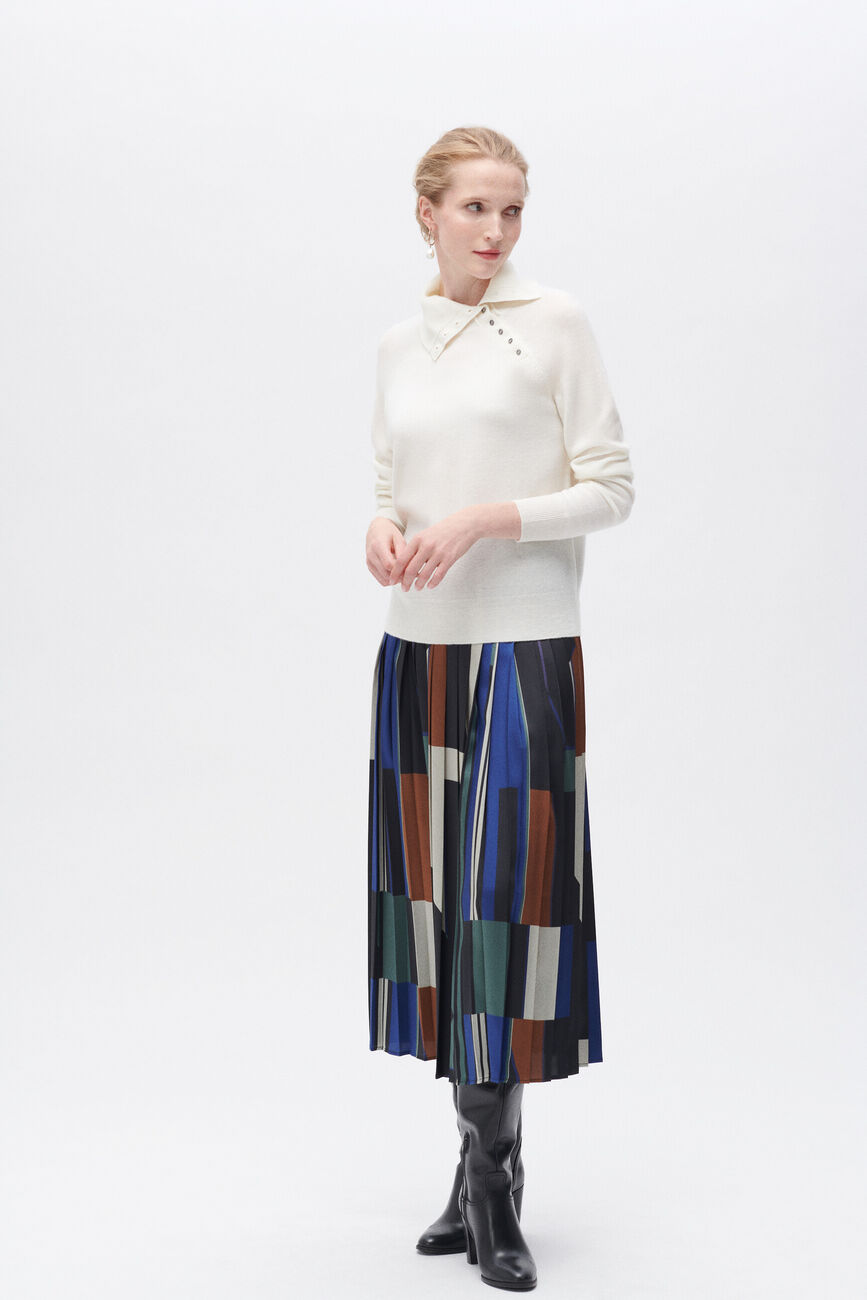 Pull melissandre ivoire femme