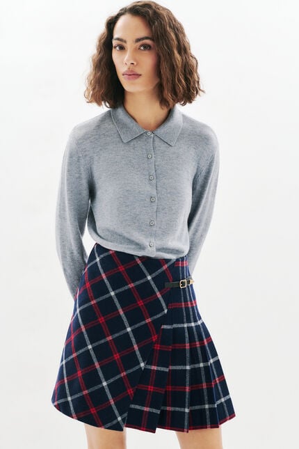 Jmargaret skirt navy blue woman